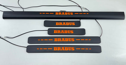 Brabus Matte Black Door Sills LED for W463A W464 G-Class G Wagon