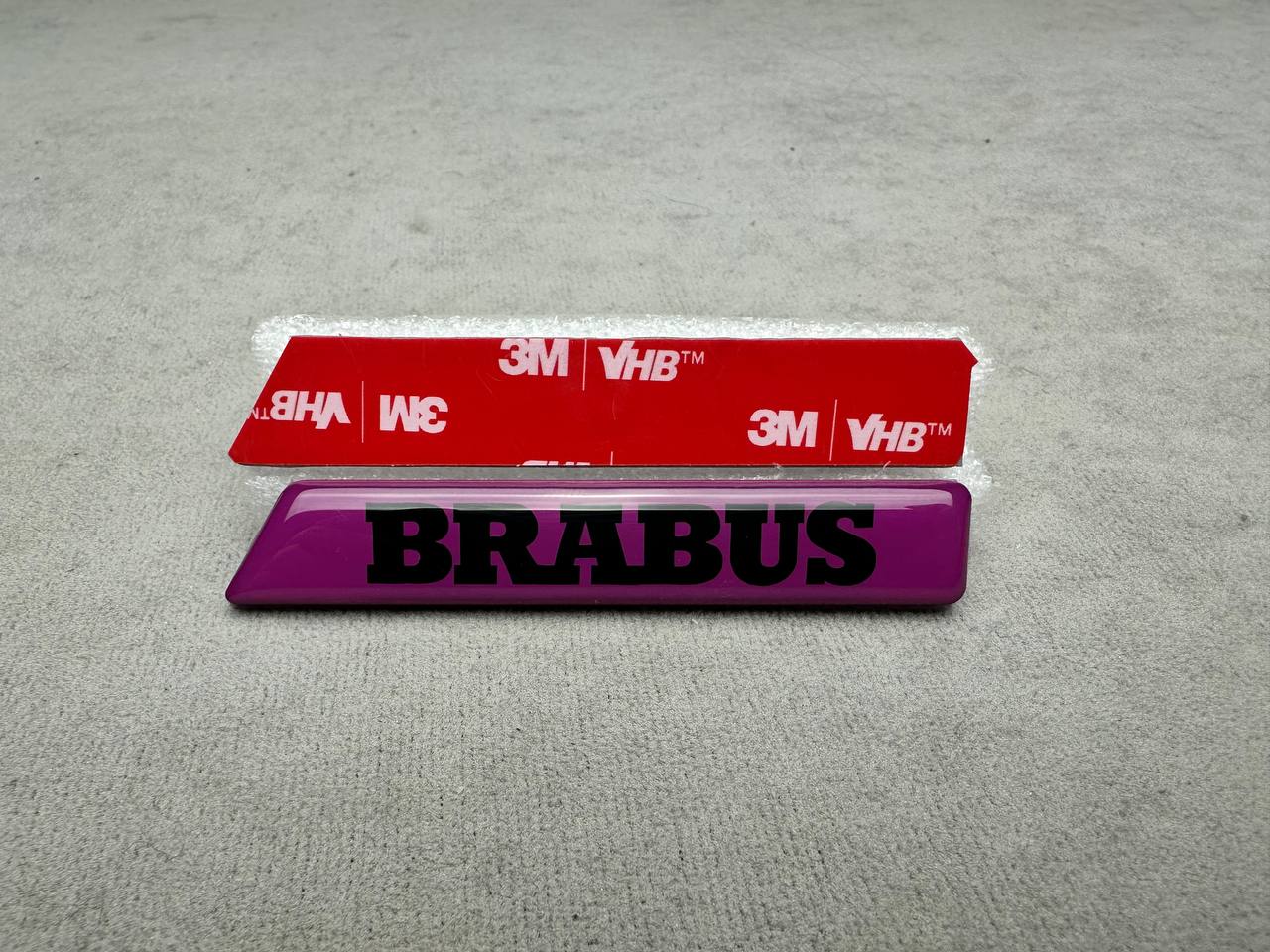 Brabus Style Violet Fender Emblems Side Moldings Inserts for Mercedes W463A G-Class G Wagon