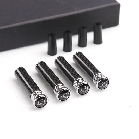 Carbon Interior Door Lock Pins Cover for Mercedes-Benz W463 W463A G-Class