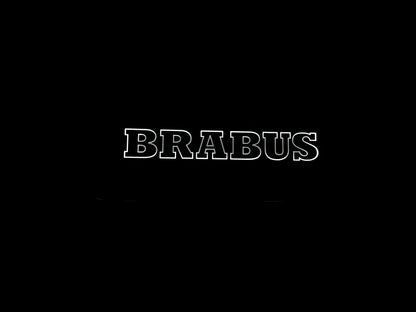 Carbon Brabus LED Rear Door Attachment for W463A W465 G Wagon