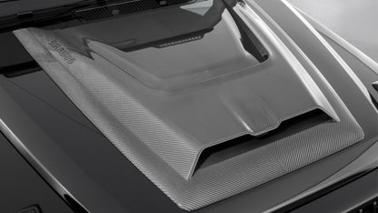 Carbon Fiber Brabus Style Hood Cover Scoop for Mercedes-Benz W465 G-Class G Wagon