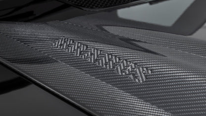Carbon Fiber Brabus Style Hood Cover Scoop for Mercedes-Benz W465 G-Class G Wagon