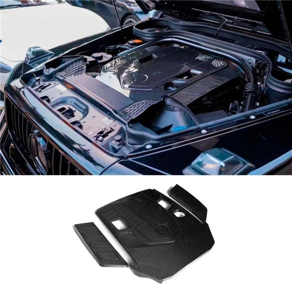 Carbon Fiber Engine Cover for Mercedes-Benz W463A W464 G500 G Wagon