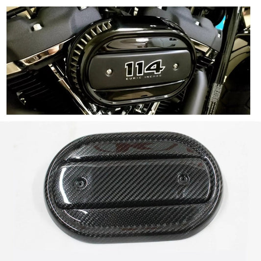 Carbon Air Intake Filter Cover Plate for Harley Davidson 2018+ motorcycle