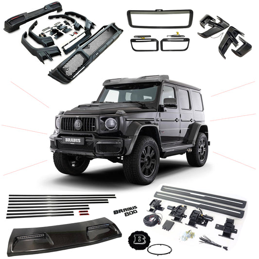 Conversion Body Kit for Mercedes-Benz W463A to W463A 4x4 Brabus Widestar G-Class