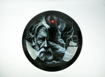 Custom Airbrushed Carbon Spare Tire Cover for G Wagon W463 W463A