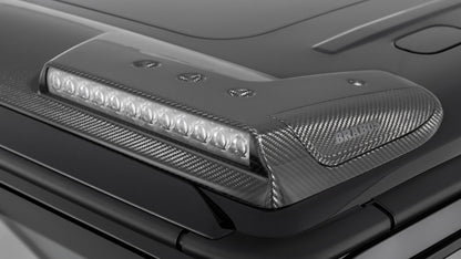 Carbon Fiber Front Roof Spoiler with LEDs for Mercedes W465 2024+ G Wagon