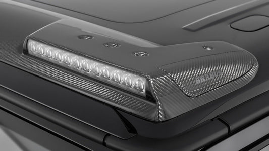 Carbon Fiber Front Roof Spoiler with LEDs for Mercedes W465 2024+ G Wagon