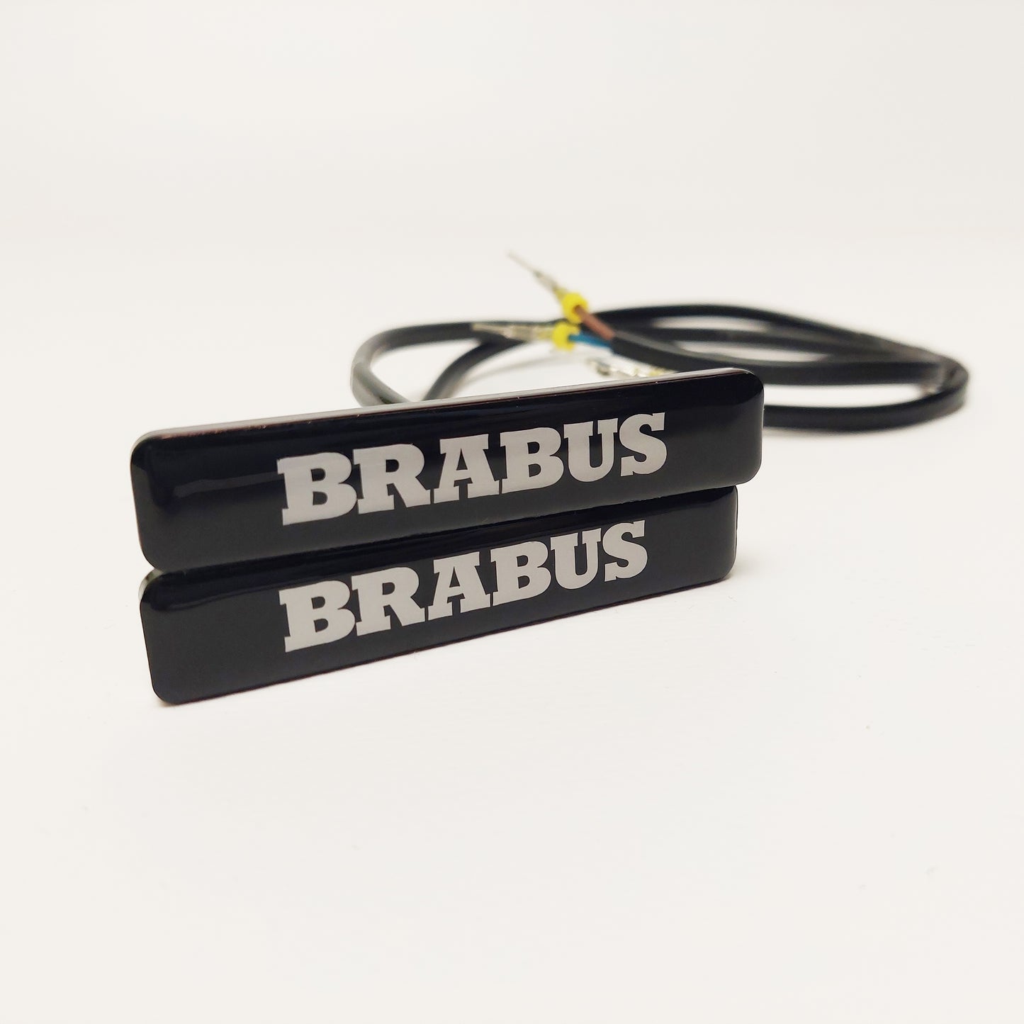 G Wagon LED Fender Emblem Brabus Style Logo for Mercedes w463a w464 2pcs