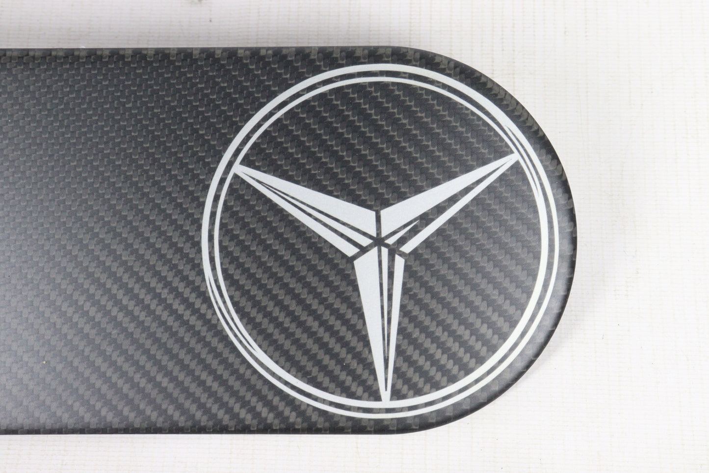 Carbon Fiber Rear Spare Tire Cover Badge Emblem Logo Mercedes-Benz "Star" for Mercedes-Benz W463 G-Class G-Wagon