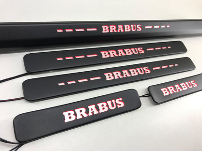 Mercedes-Benz W463A W464 G-Class Brabus Matte Black Door Sills LED