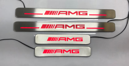 Mercedes-Benz W463A W464 G-Class AMG Door Sills LED Scuff Plates