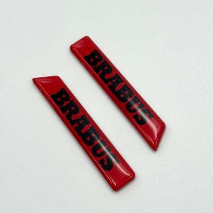 Brabus Rocket G900 Style Style Fender Emblems Side Moldings Inserts for Mercedes W463A G-Class G Wagon