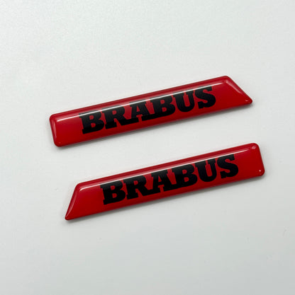 Brabus Rocket G900 Style Style Fender Emblems Side Moldings Inserts for Mercedes W463A G-Class G Wagon
