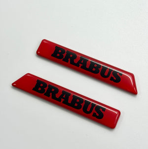 Brabus Rocket G900 Style Style Fender Emblems Side Moldings Inserts for Mercedes W463A G-Class G Wagon