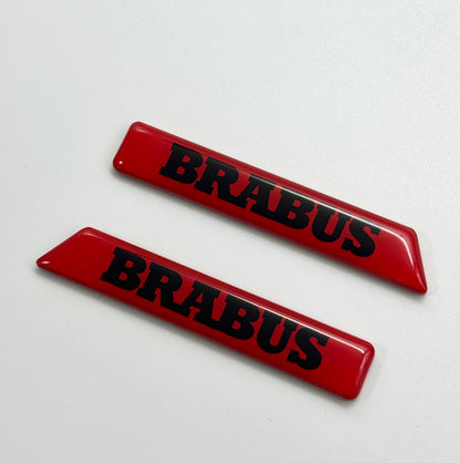 Brabus Rocket G900 Style Style Fender Emblems Side Moldings Inserts for Mercedes W463A G-Class G Wagon