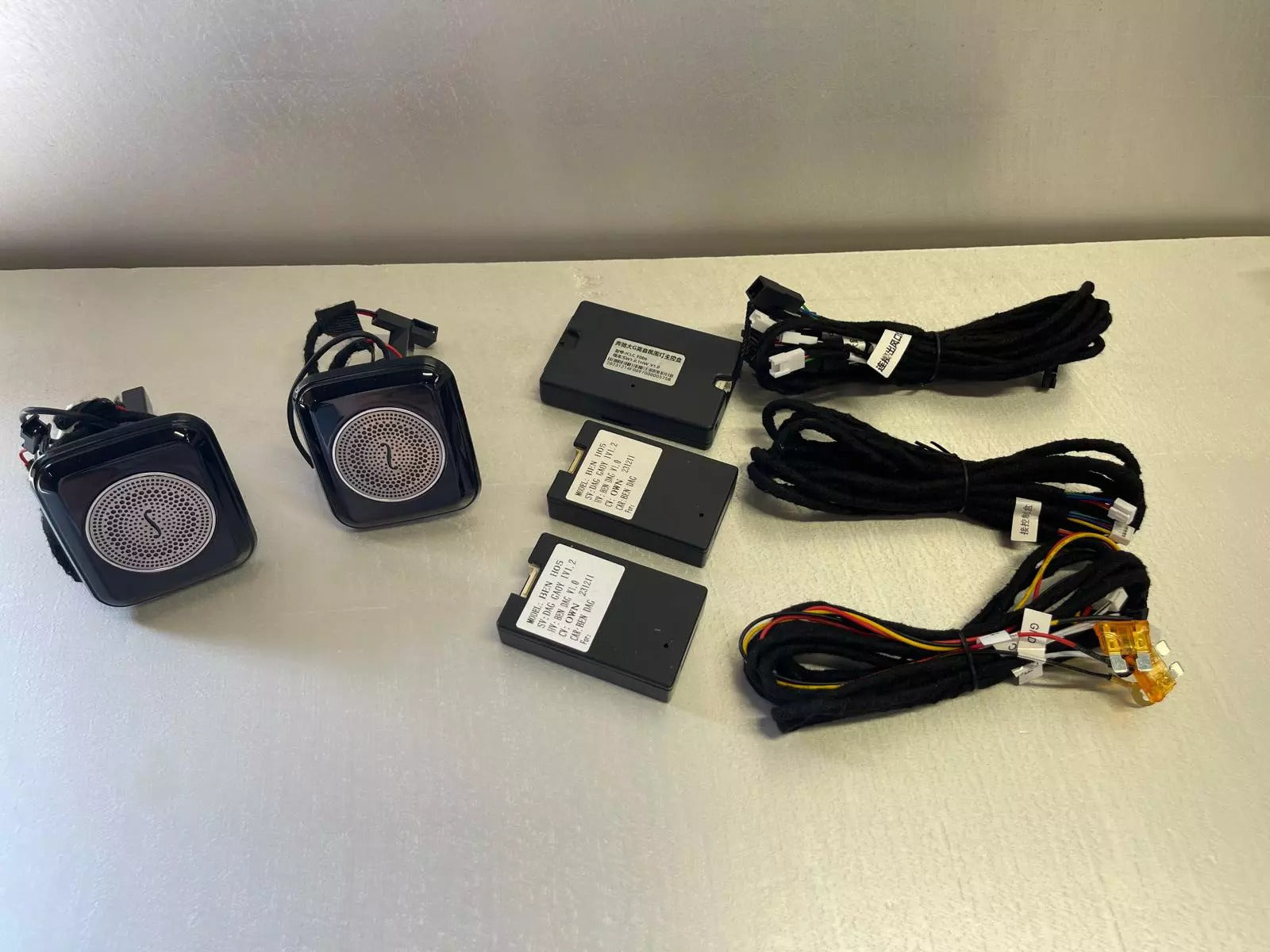 Interior Ambient Light LED 3D Rotary Tweeter Speakers W463A G Wagon