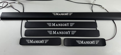 Mansory Style Matte Black Door Sills LED for W463A W464 G Wagon