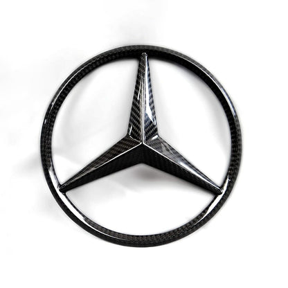 Mercedes-Benz W463a W464 G-Class G-Wagon G63 G500 G55 Front Grill Carbon Fiber Star Badge Logo Emblem