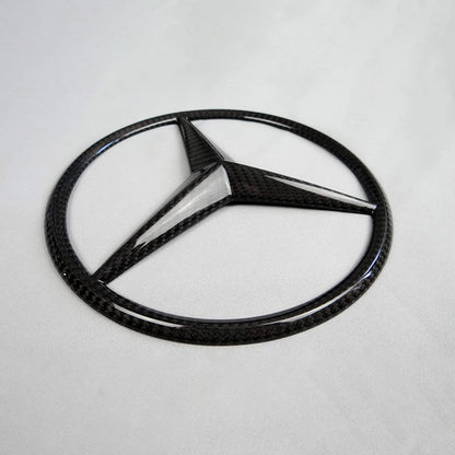 Mercedes-Benz W463a W464 G-Class G-Wagon G63 G500 G55 Front Grill Carbon Fiber Star Badge Logo Emblem