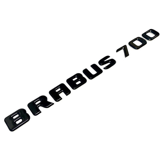 Metal Black Brabus 700 Style Emblem Logo Badge for Mercedes-Benz W463 G-Class G Wagon