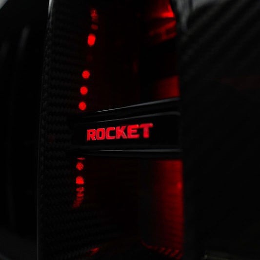 Rocket Style LED Grill Red Badge Grille Emblem Logo for Mercedes W463A G Wagon G63 G500 G55