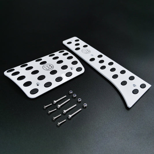 W464 W463A White Brabus Style Pedal Covers Set for G Wagon G-Class