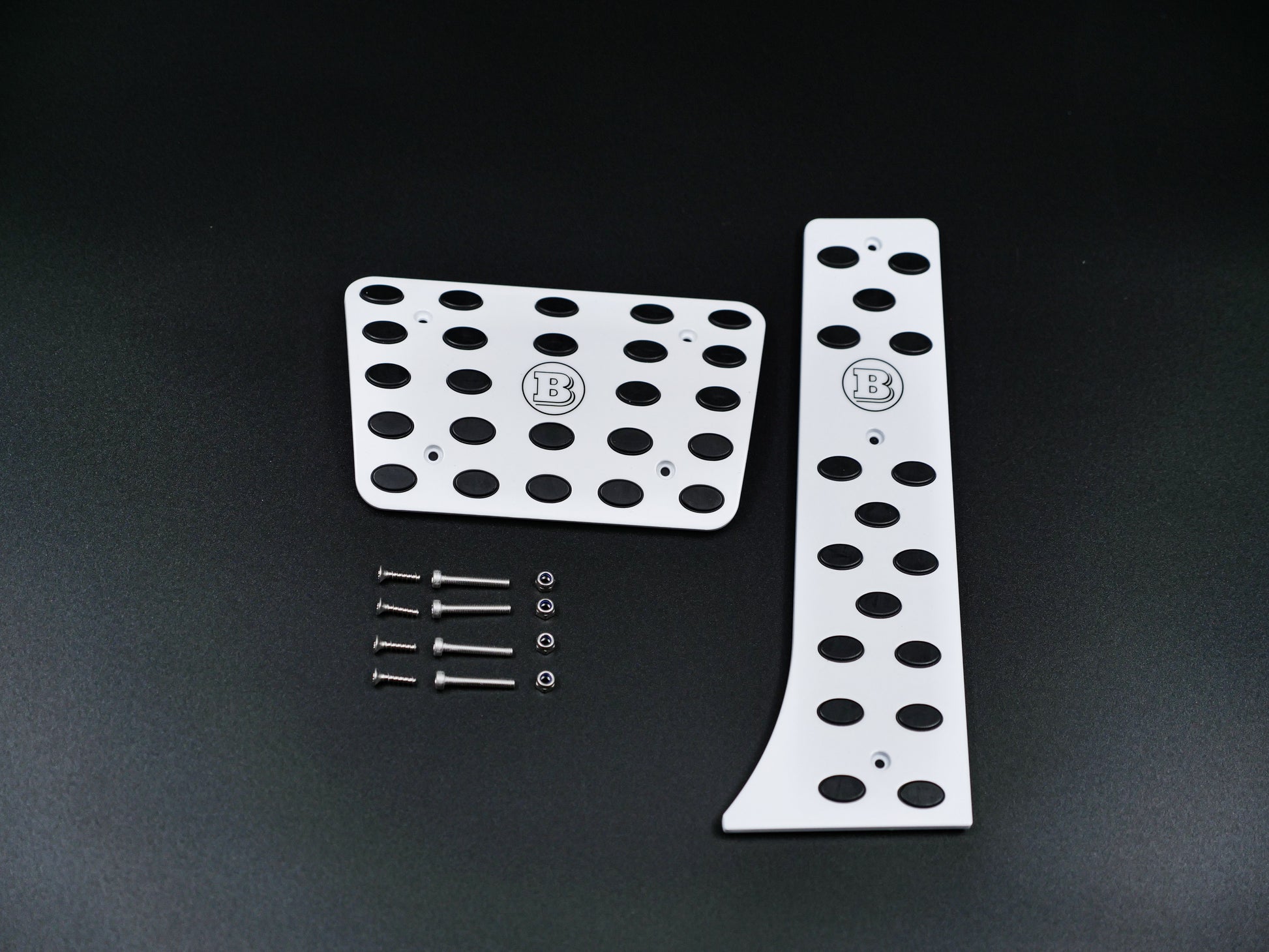 W464 W463A White Brabus Style Pedal Covers Set for G Wagon G-Class