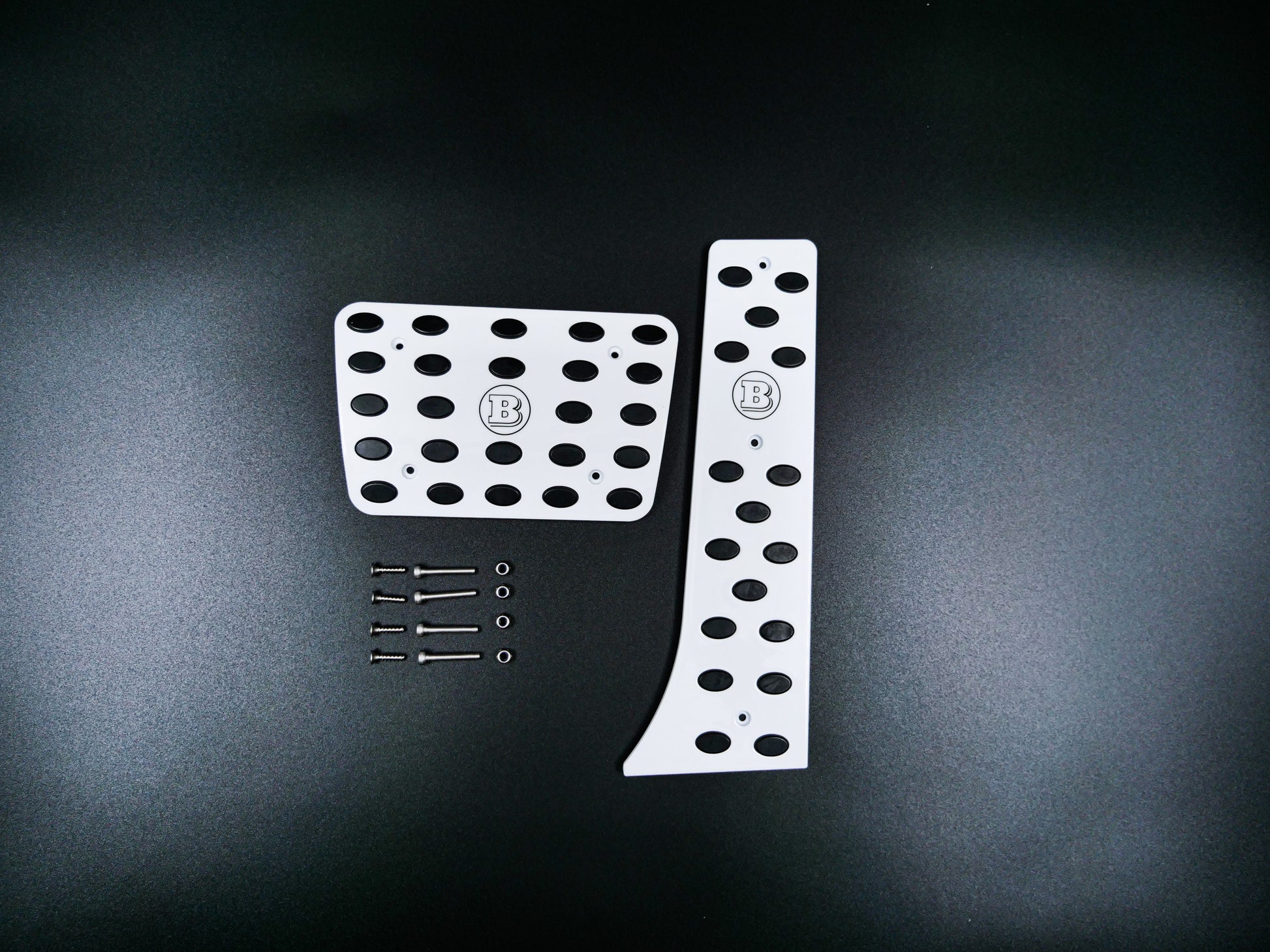 W464 W463A White Brabus Style Pedal Covers Set for G Wagon G-Class