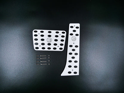 W464 W463A White Brabus Style Pedal Covers Set for G Wagon G-Class