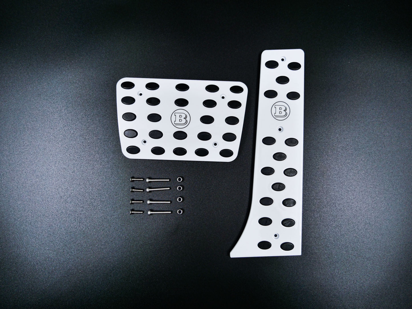 W464 W463A White Brabus Style Pedal Covers Set for G Wagon G-Class