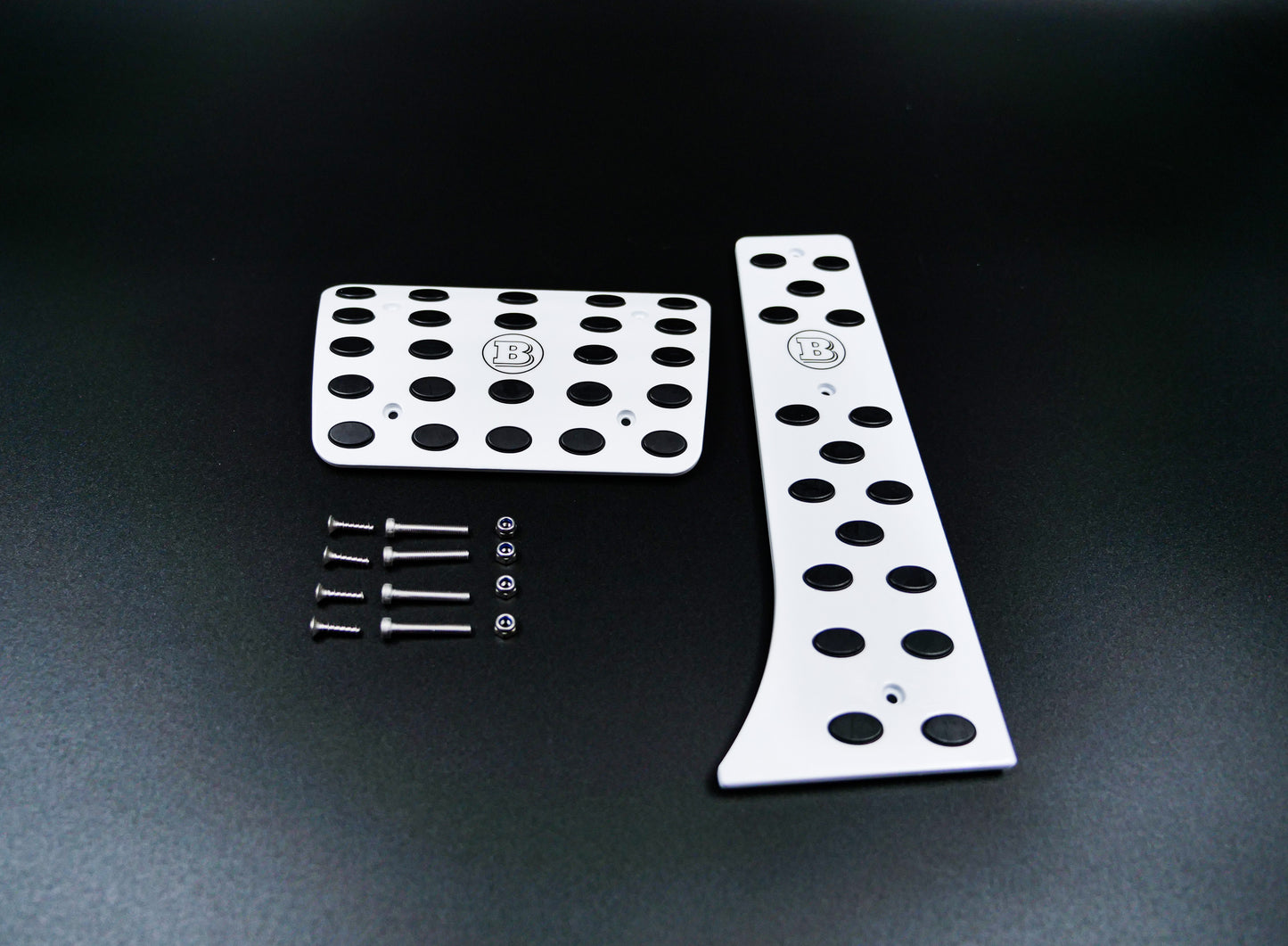 W464 W463A White Brabus Style Pedal Covers Set for G Wagon G-Class
