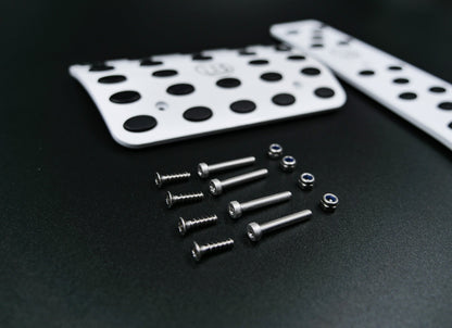 W464 W463A White Brabus Style Pedal Covers Set for G Wagon G-Class