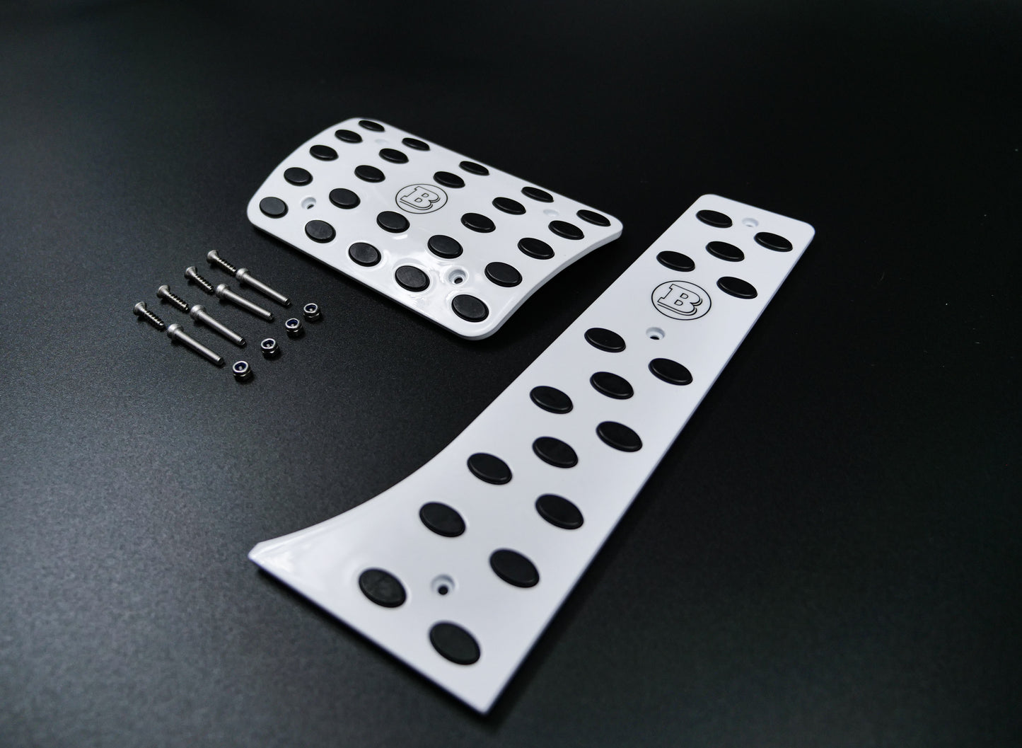 W464 W463A White Brabus Style Pedal Covers Set for G Wagon G-Class