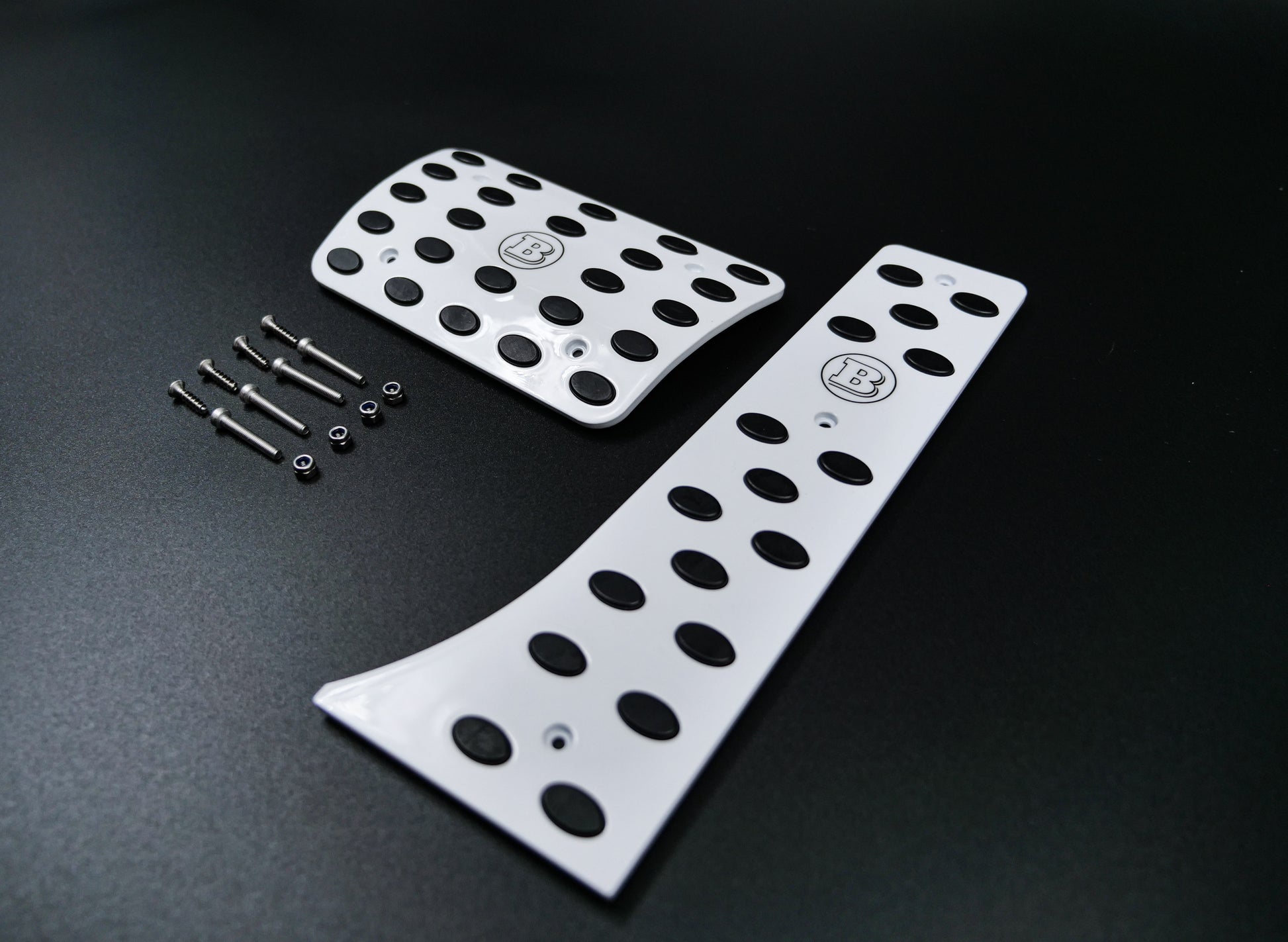 W464 W463A White Brabus Style Pedal Covers Set for G Wagon G-Class