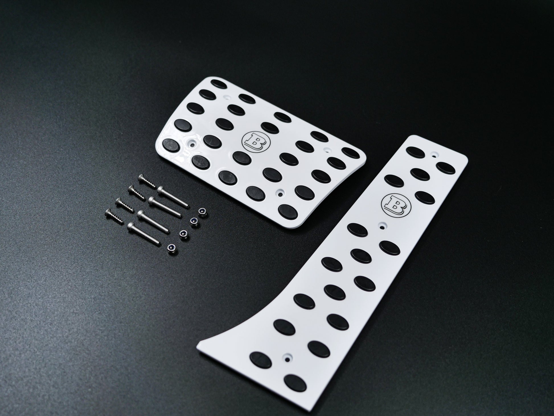 W464 W463A White Brabus Style Pedal Covers Set for G Wagon G-Class
