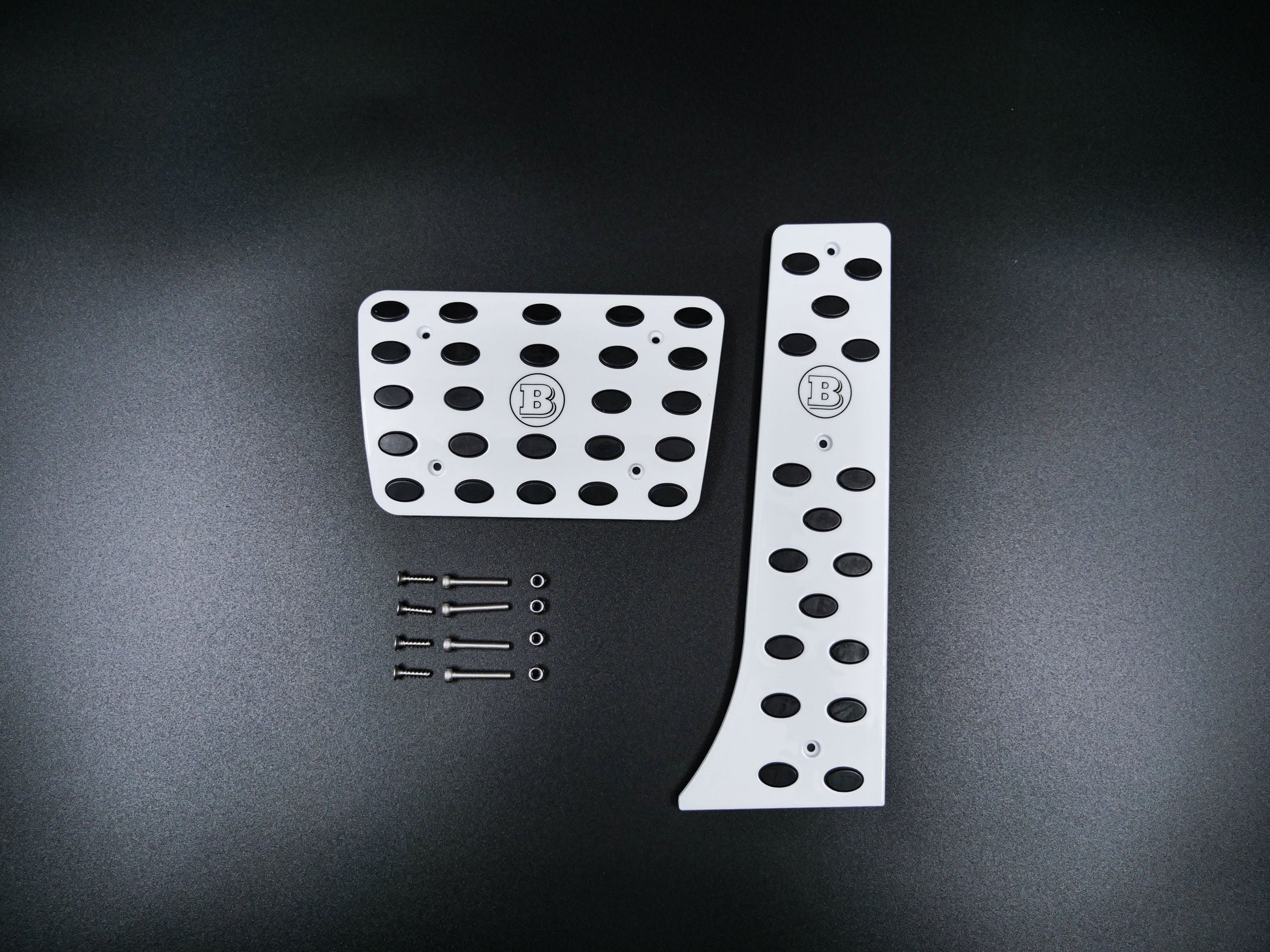 W464 W463A White Brabus Style Pedal Covers Set for G Wagon G-Class