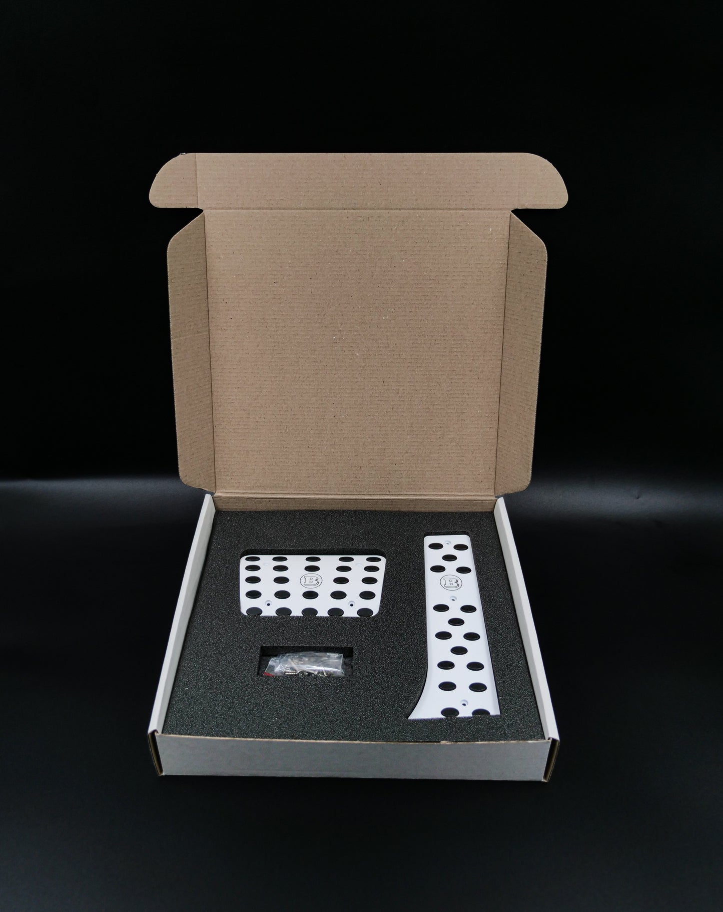 W464 W463A White Brabus Style Pedal Covers Set for G Wagon G-Class