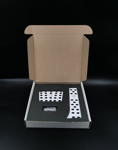 W464 W463A White Brabus Style Pedal Covers Set for G Wagon G-Class