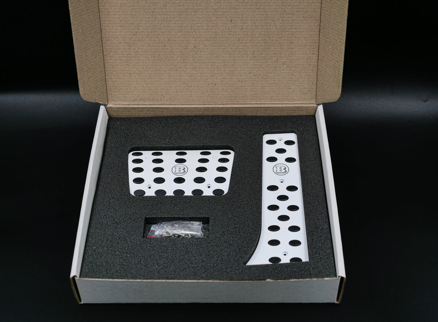 W464 W463A White Brabus Style Pedal Covers Set for G Wagon G-Class
