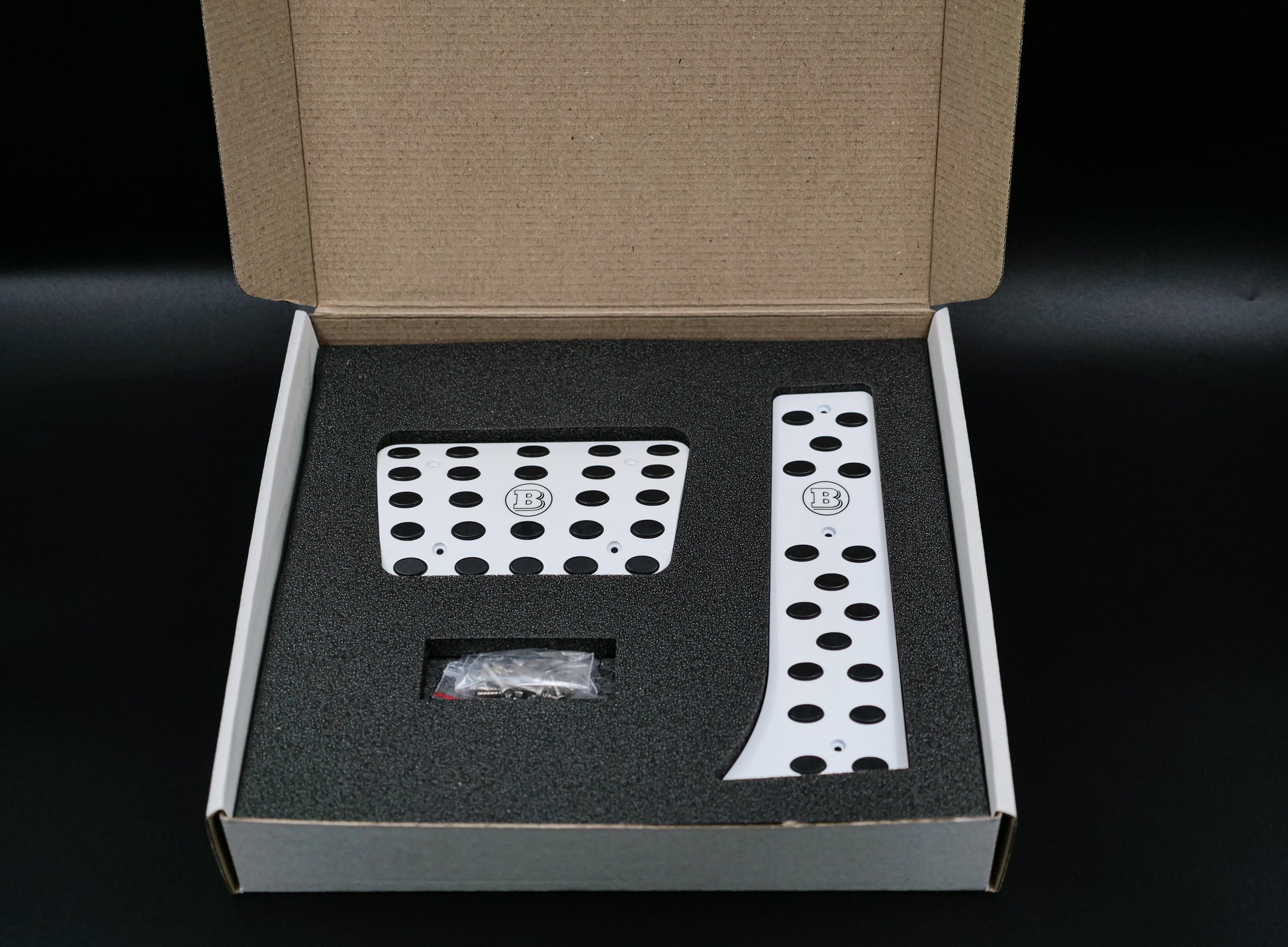 W464 W463A White Brabus Style Pedal Covers Set for G Wagon G-Class