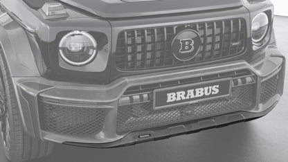 Carbon Fiber Front Lip Spoiler and Rear Underride Guard for Mercedes-Benz G Wagon W465 2024+