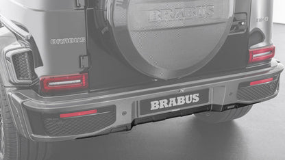 Carbon Fiber Front Lip Spoiler and Rear Underride Guard for Mercedes-Benz G Wagon W465 2024+