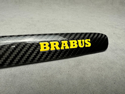 Yellow Brabus Style Interior Passenger Handle Insertion Trim for Mercedes-Benz W463A W465 G-Class G Wagon