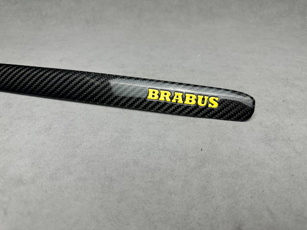 Yellow Brabus Style Interior Passenger Handle Insertion Trim for Mercedes-Benz W463A W465 G-Class G Wagon