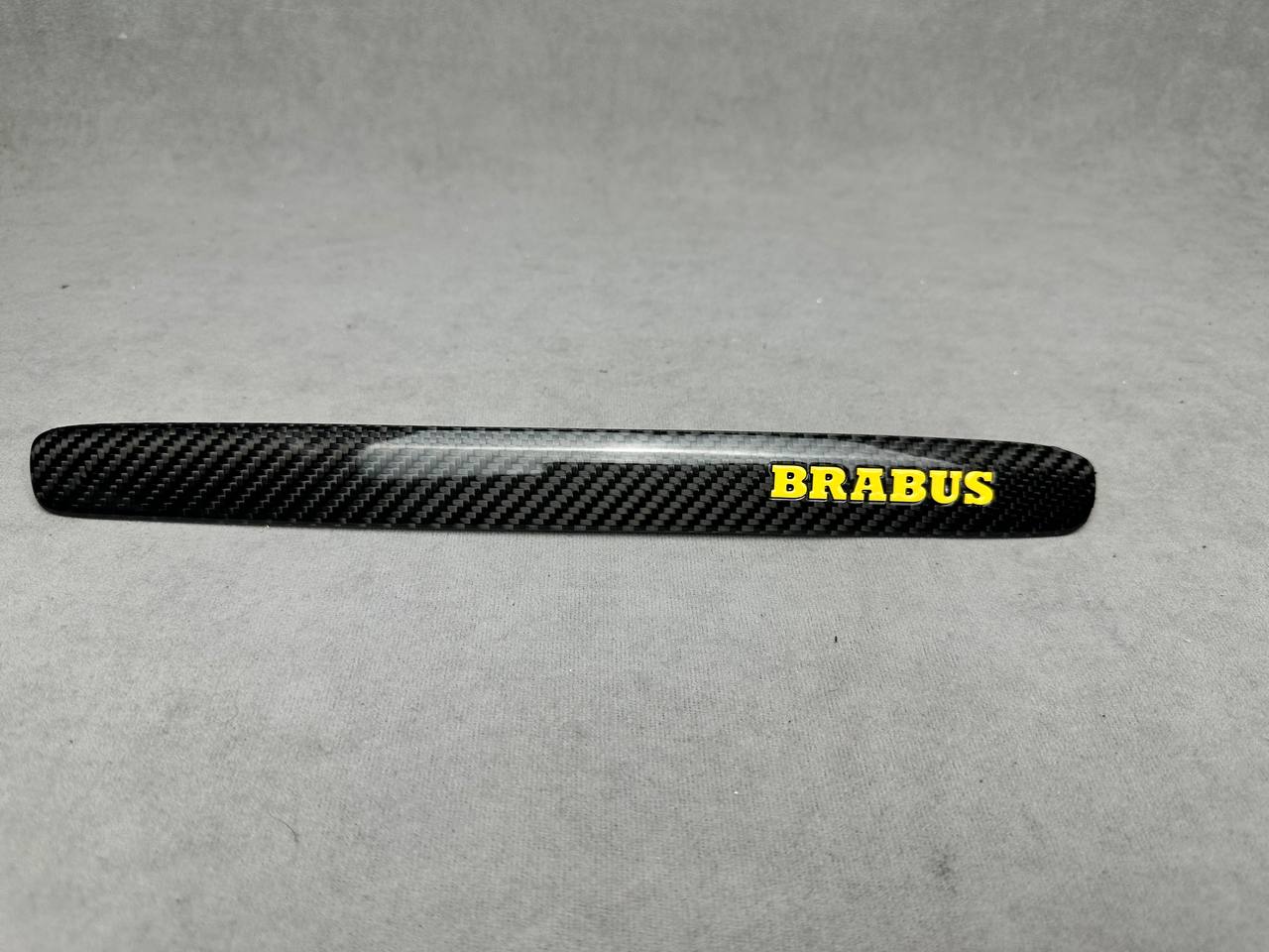 Yellow Brabus Style Interior Passenger Handle Insertion Trim for Mercedes-Benz W463A W465 G-Class G Wagon