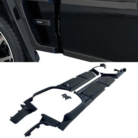 Brabus Style Fiberglass Widestar Body Kit with Carbon Elements for Mercedes-Benz G-Class W463 (23 elements)