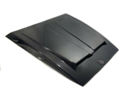 Carbon Fiber Hood Cover with Brabus Style Insert for Mercedes Benz W463A G-Class G-Wagon