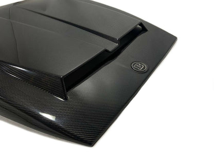 Carbon Fiber Hood Cover with Brabus Style Insert for Mercedes Benz W463A G-Class G-Wagon