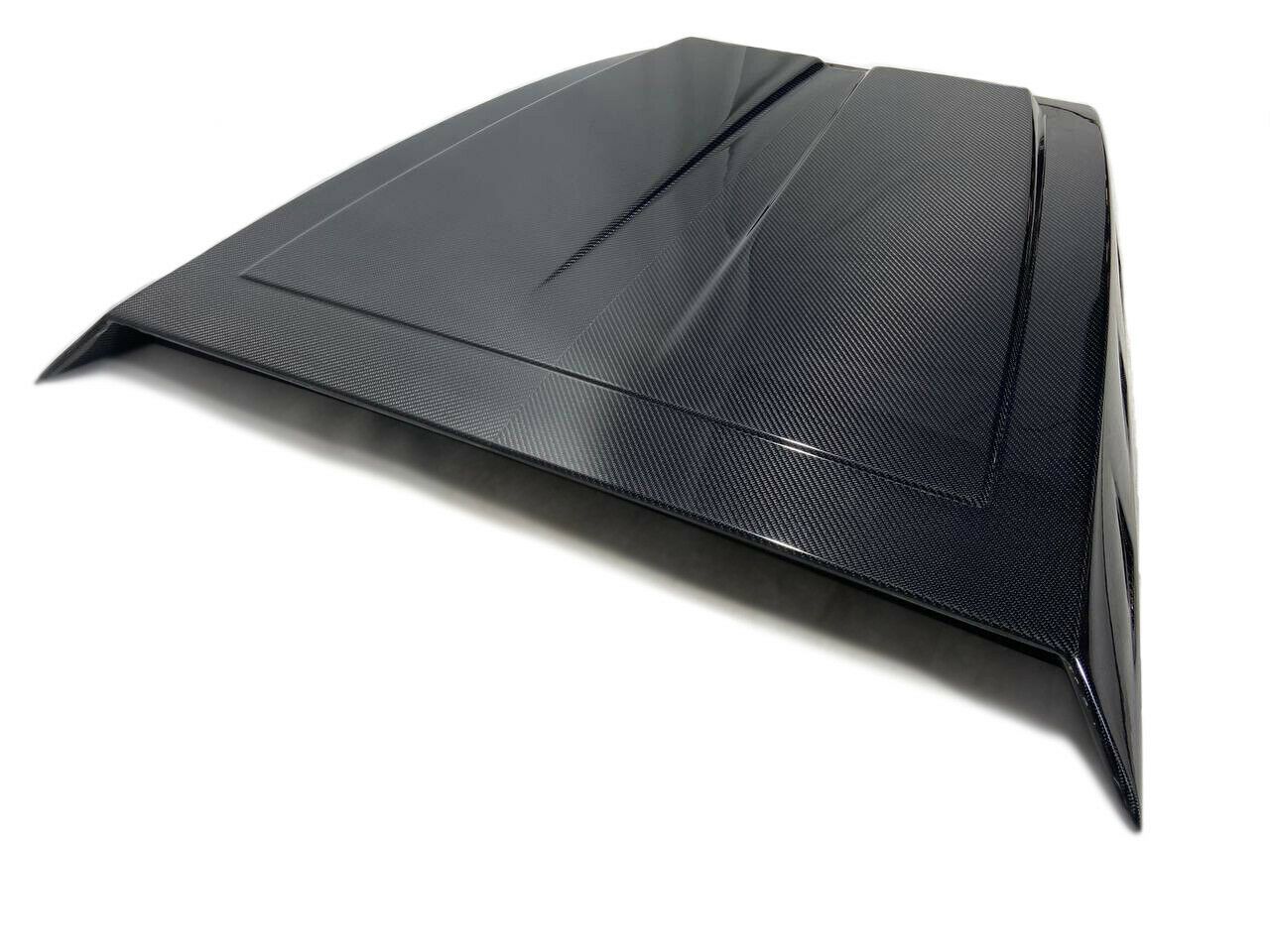 Carbon Fiber Hood Cover with Brabus Style Insert for Mercedes Benz W463A G-Class G-Wagon